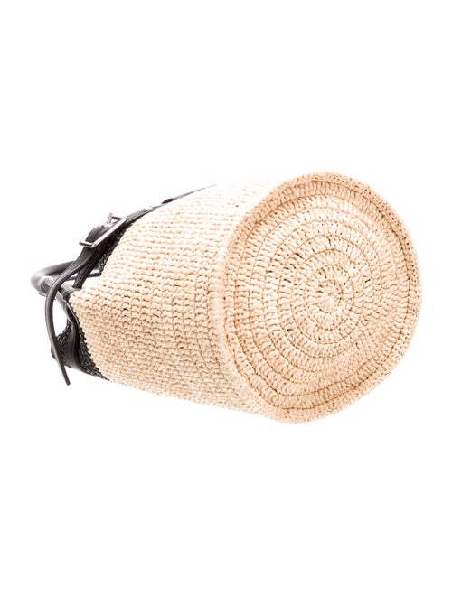 Celine Raffia Big Bucket w/Strap