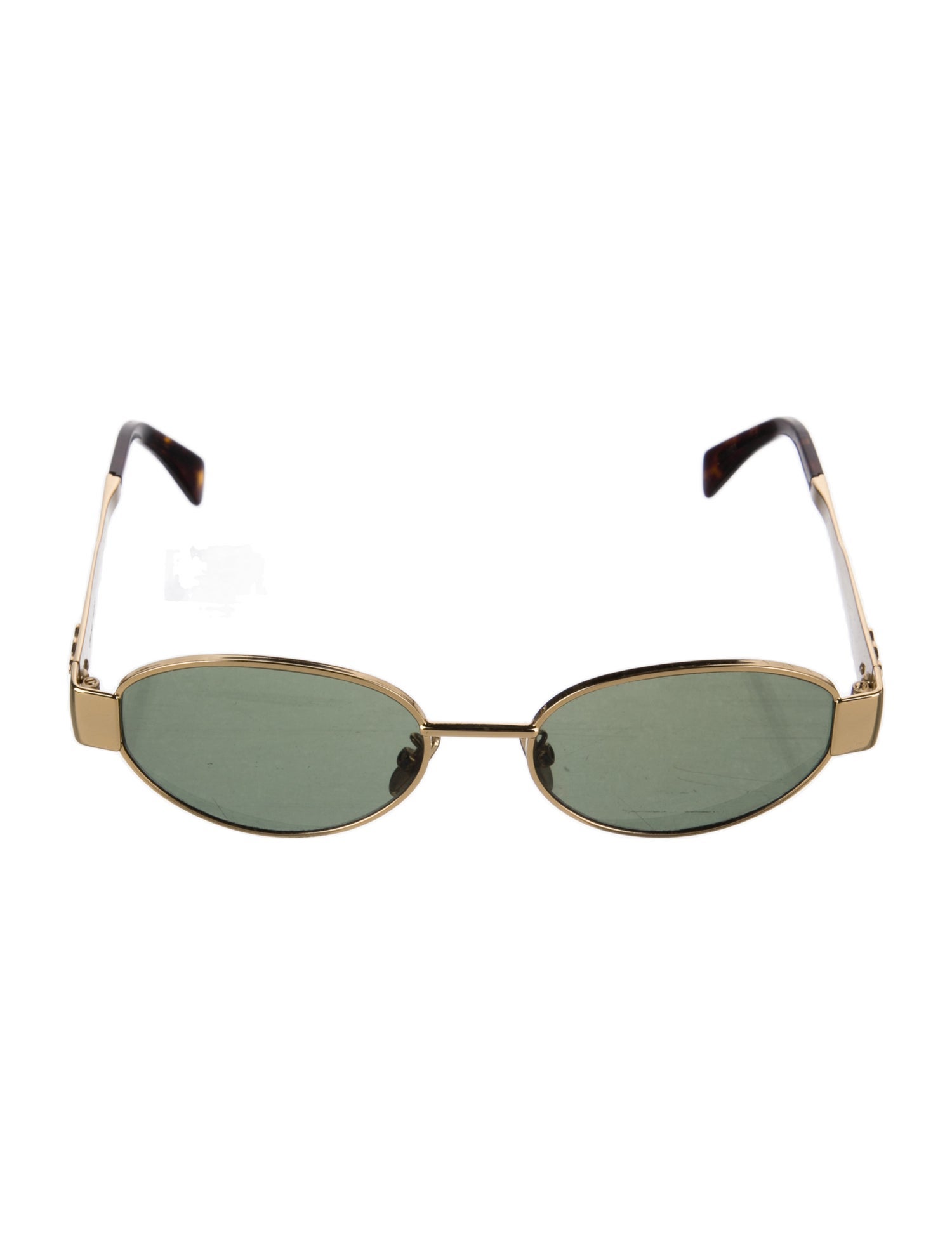 Celine Round Tinted Sunglasses