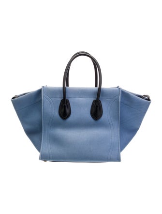 Celine Denim Luggage Phantom Medium