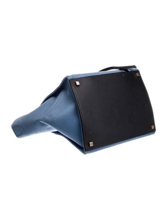 Celine Denim Luggage Phantom Medium