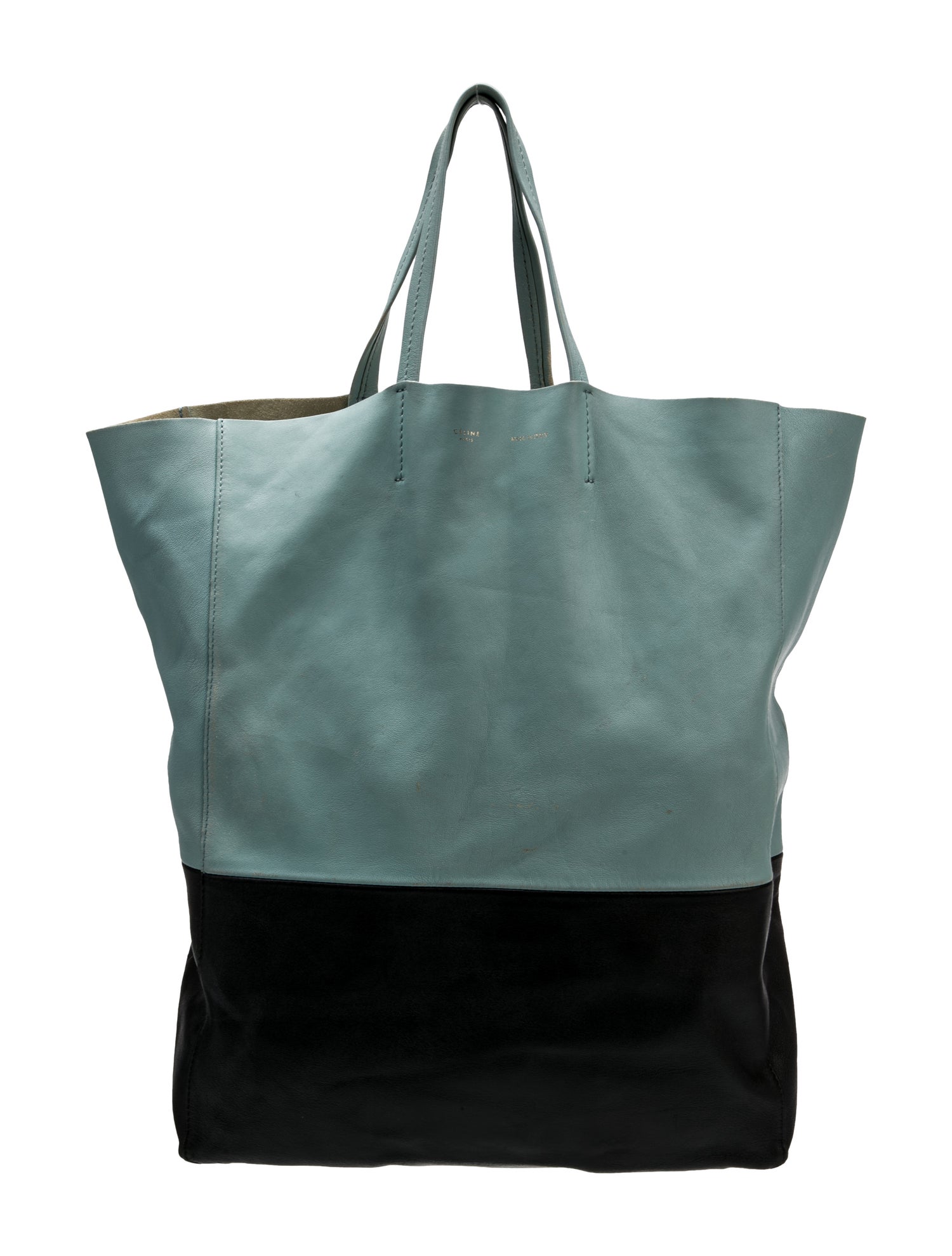 Celine Leather Vertical Cabas