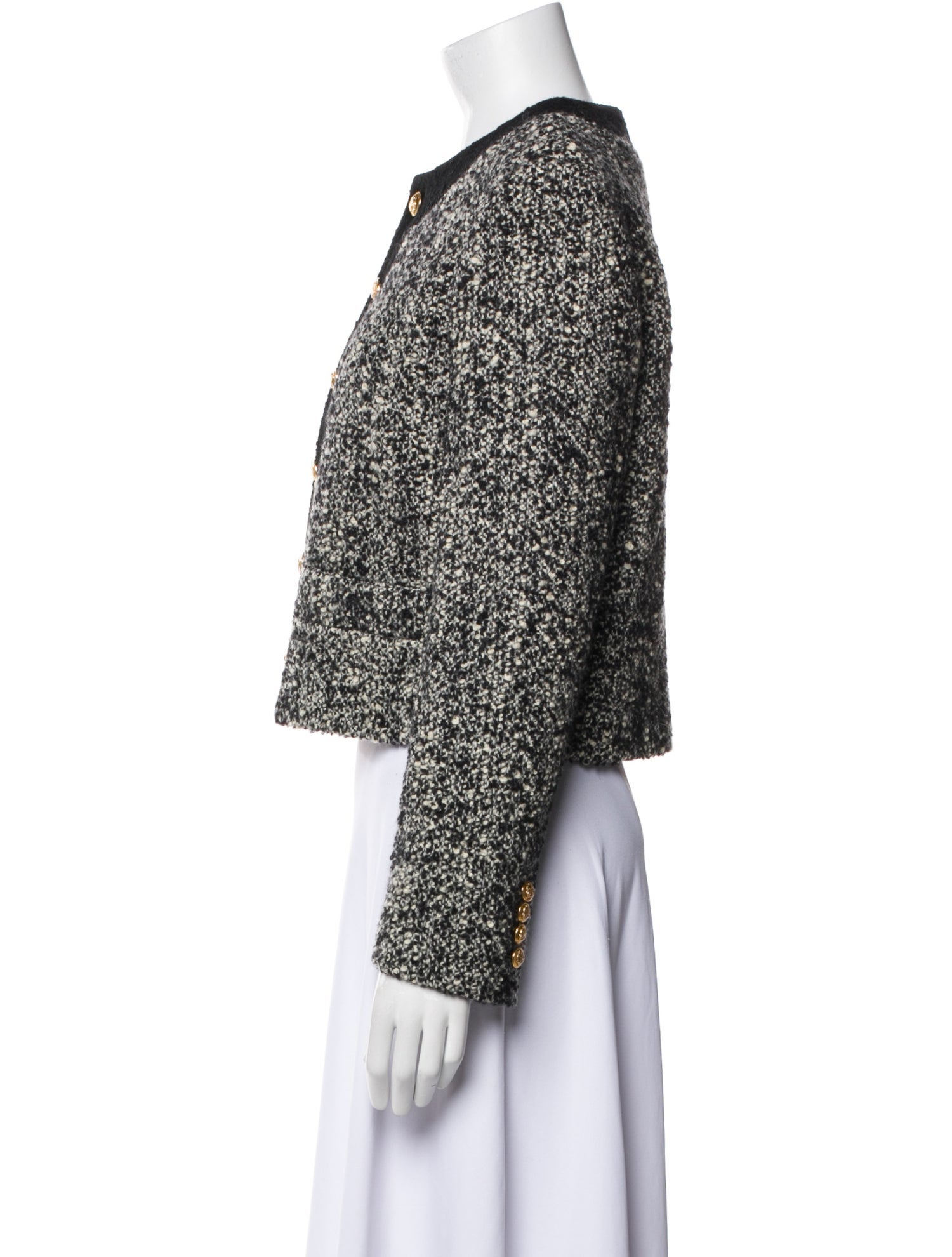 Celine Wool Printed Evening Jacket