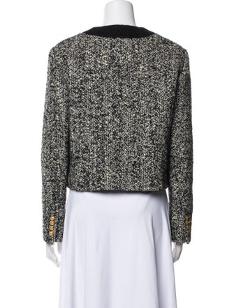 Celine Wool Printed Evening Jacket