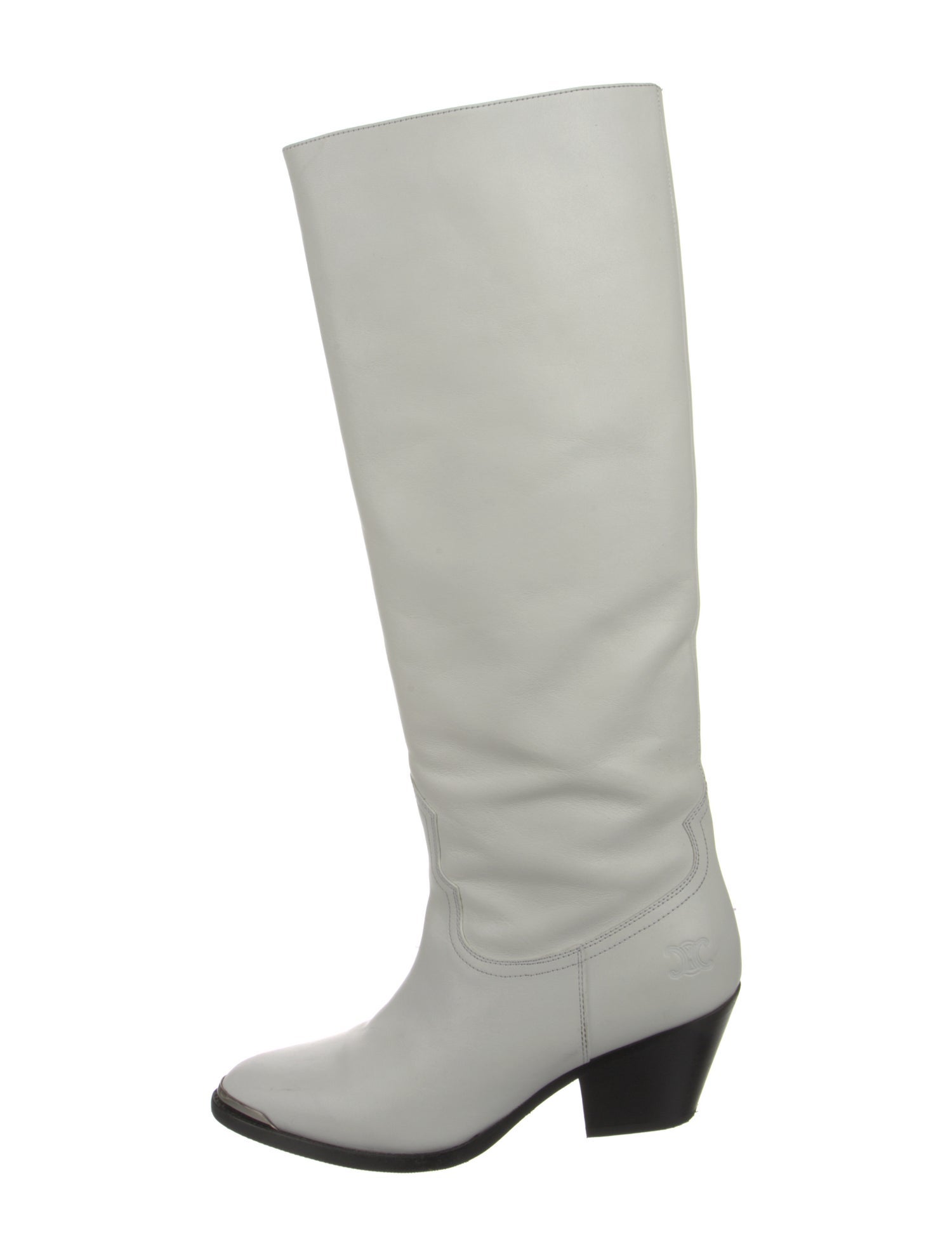 Celine Leather Riding Boots