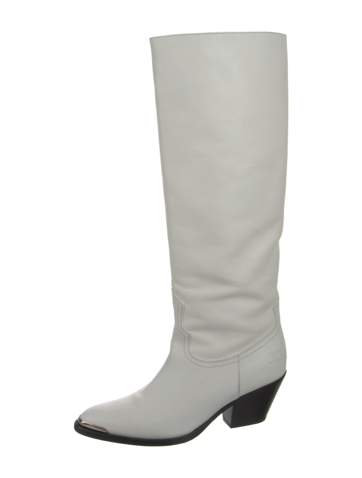 Celine Leather Riding Boots