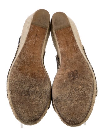 Celine Leather Espadrilles