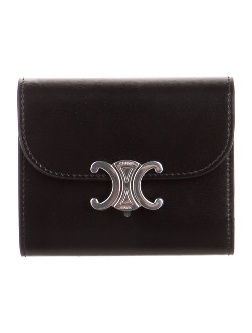 Celine Leather Compact Wallet