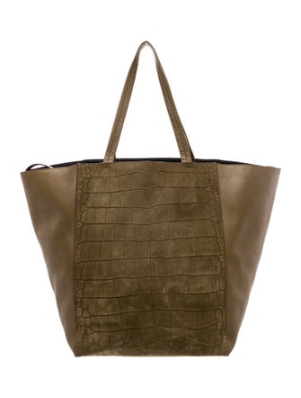 Celine Leather Cabas Phantom