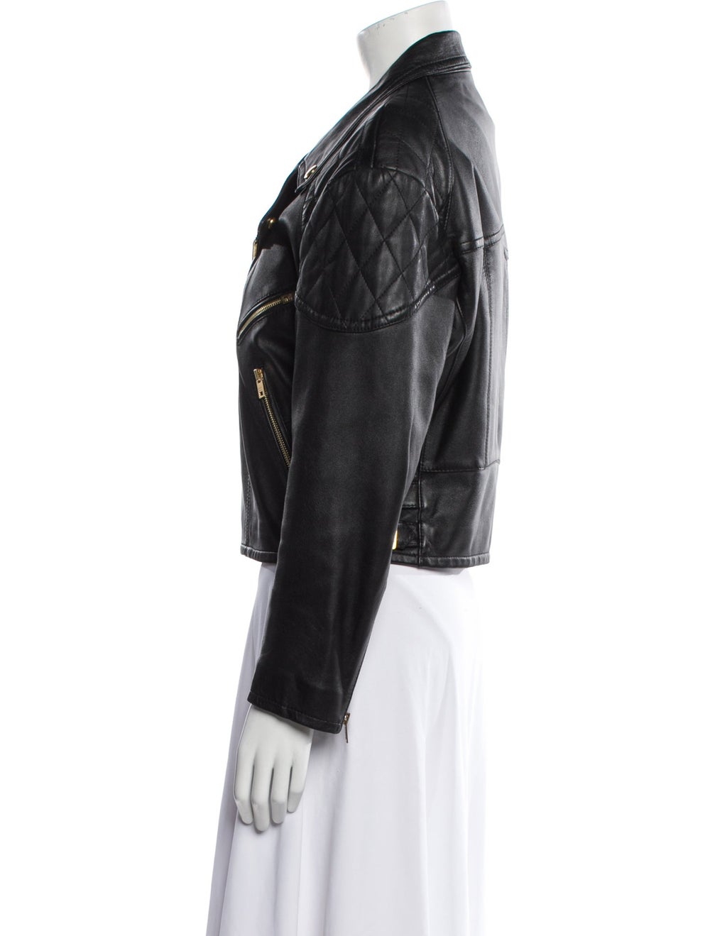Celine Moto Biker Biker Jacket By Hedi Slimane Bl… - image 2