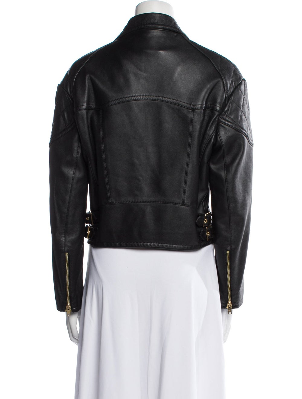 Celine Moto Biker Biker Jacket By Hedi Slimane Bl… - image 3