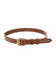 Celine Skinny Leather Belt