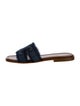 Celine Denim Slides