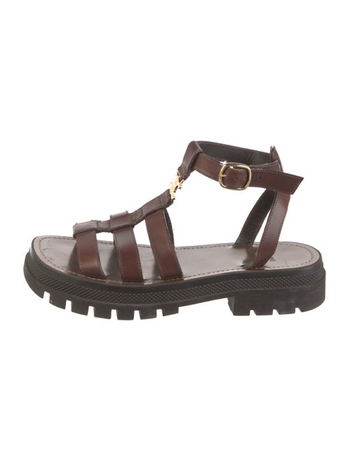 Celine Leather Gladiator Sandals