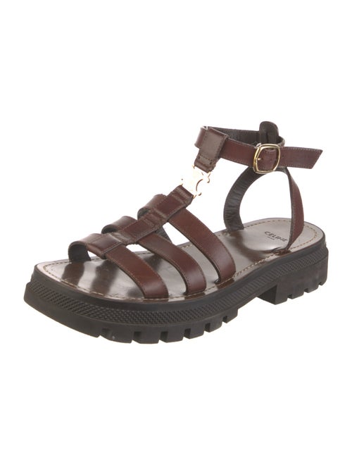 Celine Leather Gladiator Sandals