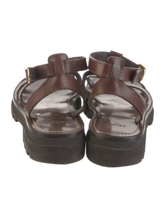 Celine Leather Gladiator Sandals