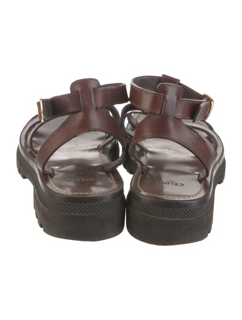 Celine Leather Gladiator Sandals