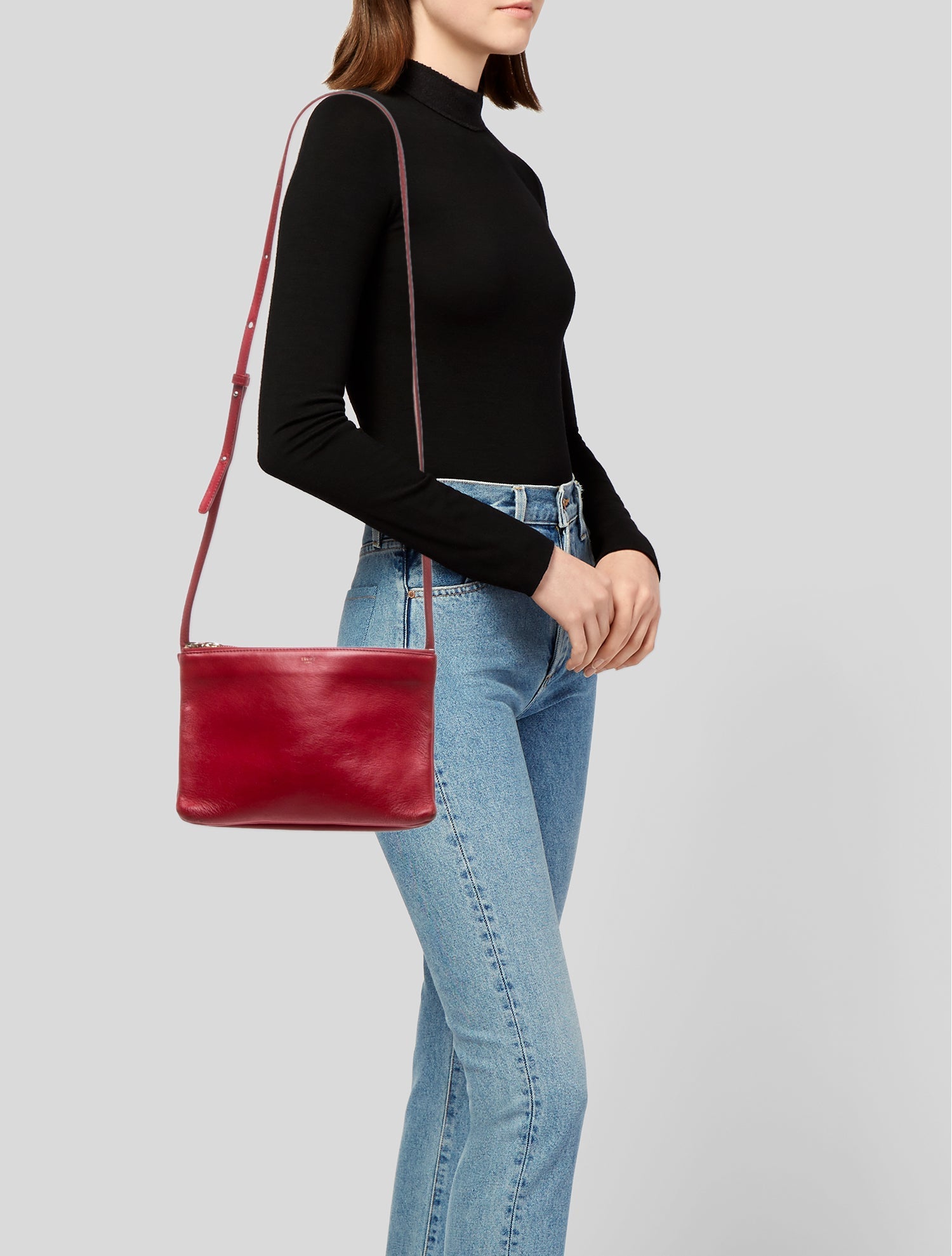 Celine Leather Trio Small