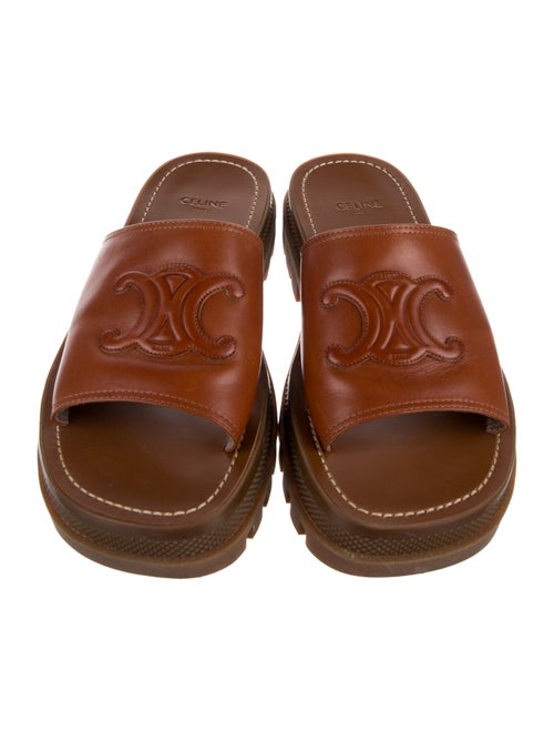 Celine Leather Slides