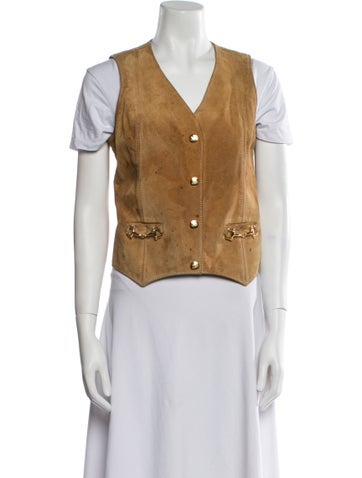 Celine Jackets Vintage 1970's Vest Us10, Fr42 | L