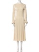Celine Wool Midi Length Dress