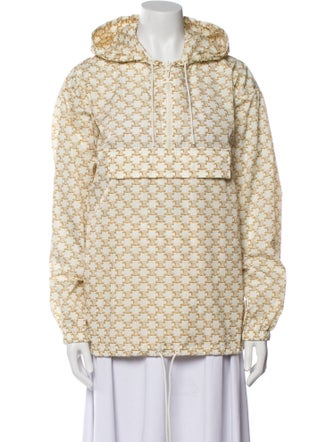 Celine Printed Faux Fur Jacket