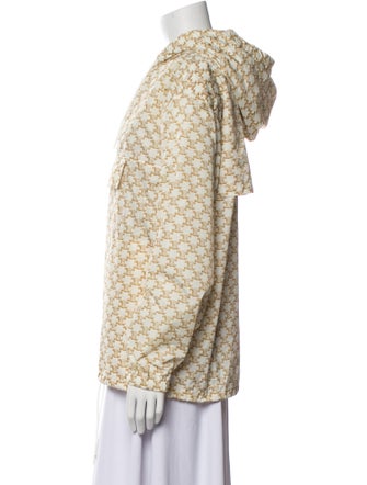 Celine Printed Faux Fur Jacket