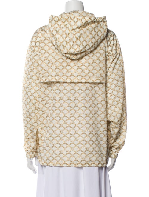 Celine Printed Faux Fur Jacket