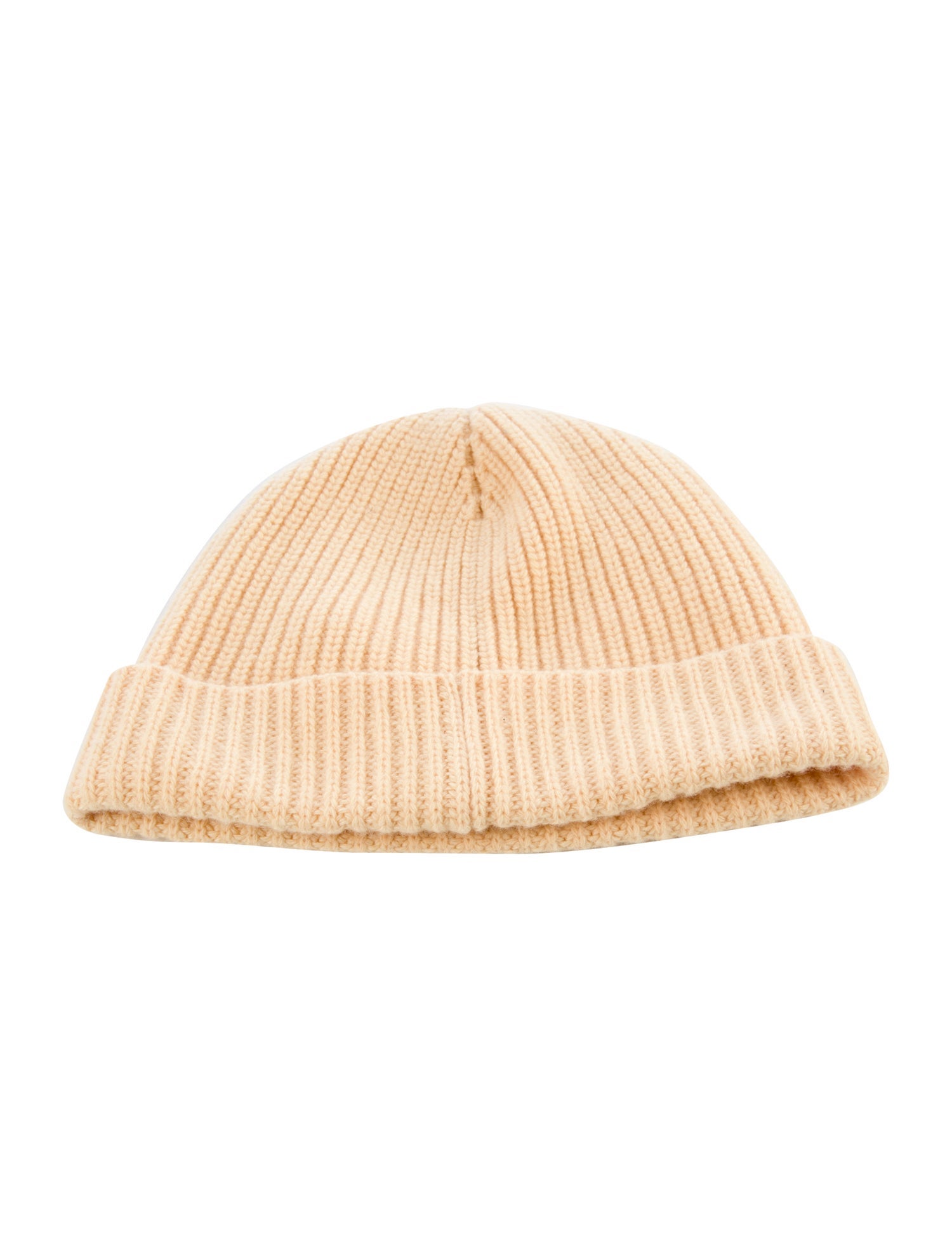 Celine Ribbed Logo Beanie
