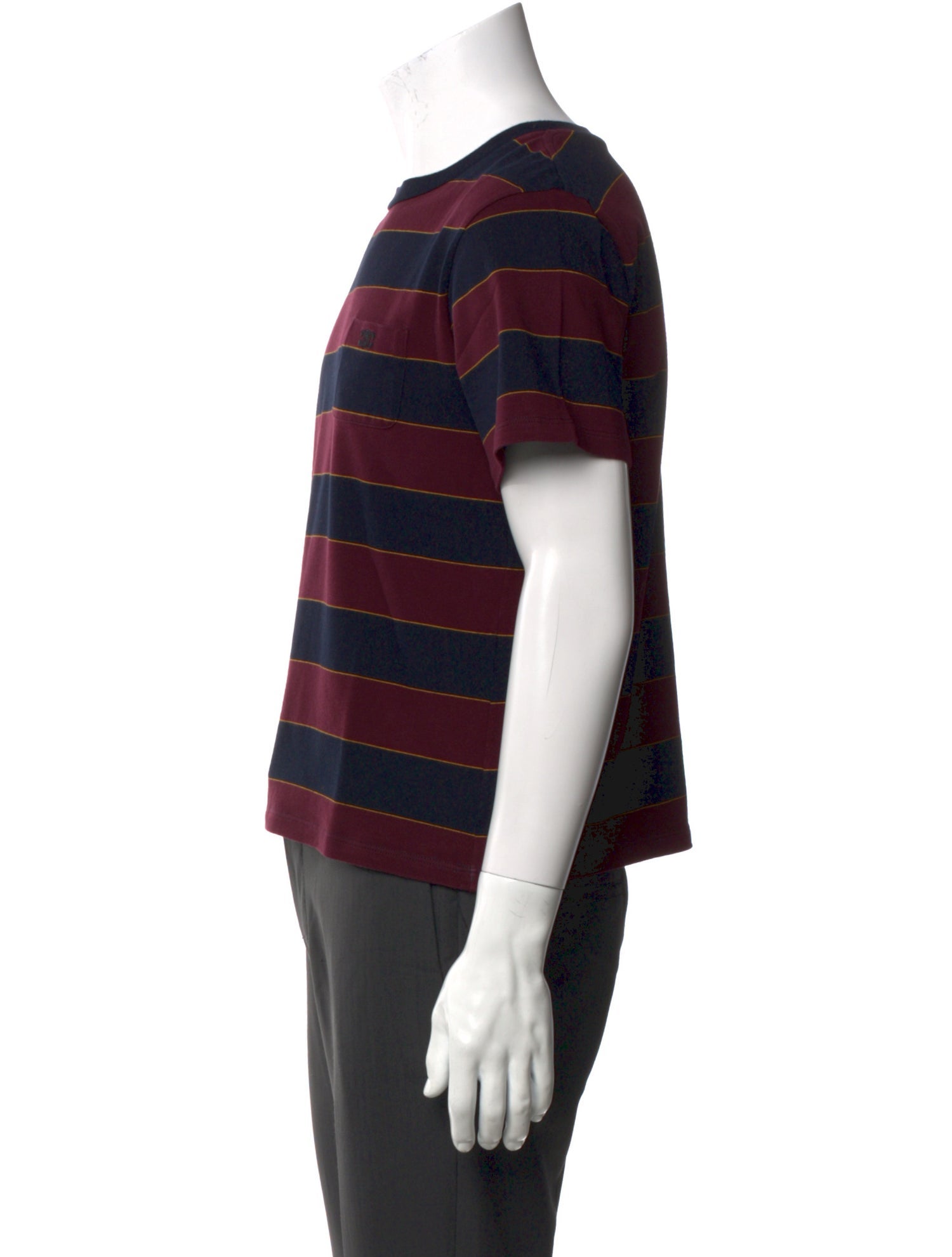 Celine Striped Crew Neck T-Shirt