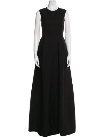 Celine Wool Long Dress