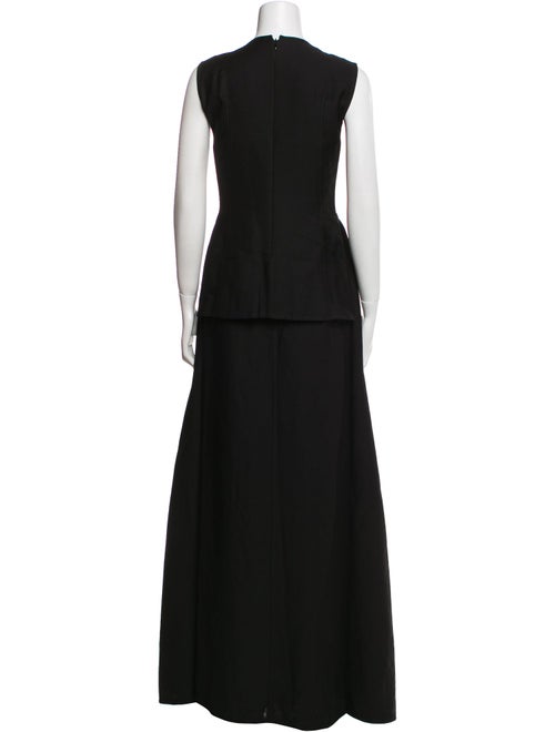 Celine Wool Long Dress