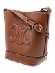 Celine Leather Triomphe Bucket Small 2024