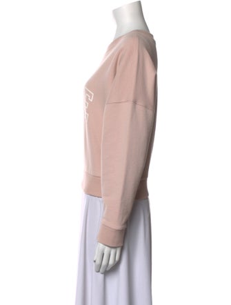 Celine Graphic Print Crew Neck Sweatshirt