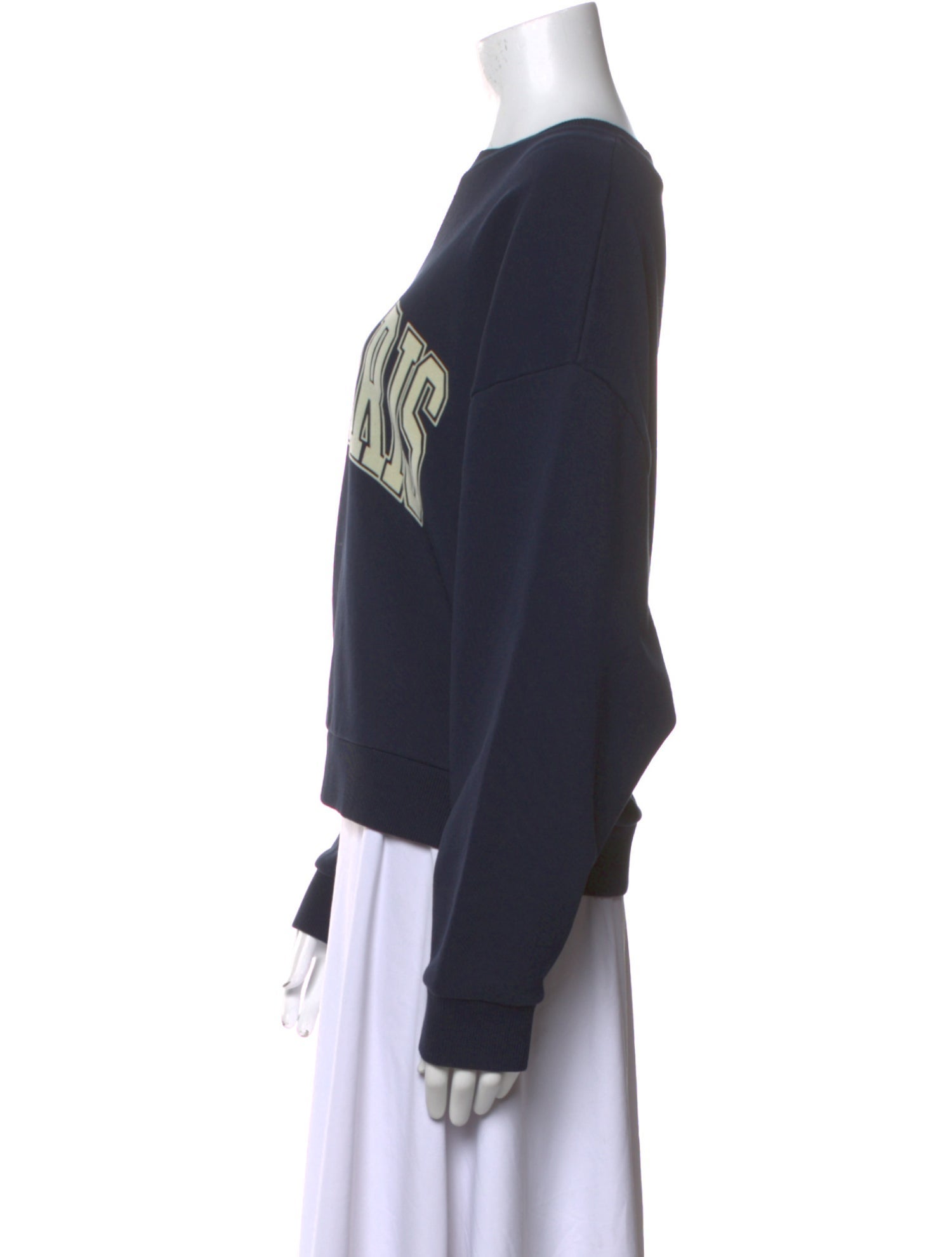 Celine Graphic Print Crew Neck Sweatshirt