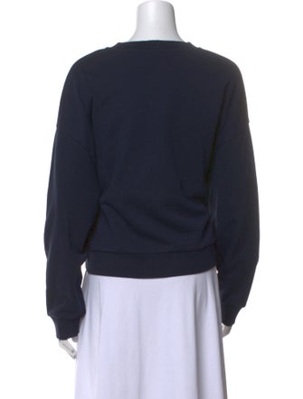 Celine Graphic Print Crew Neck Sweatshirt