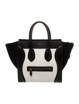 Celine Leather Luggage Mini