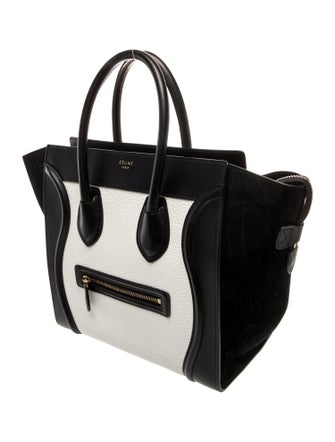 Celine Leather Luggage Mini