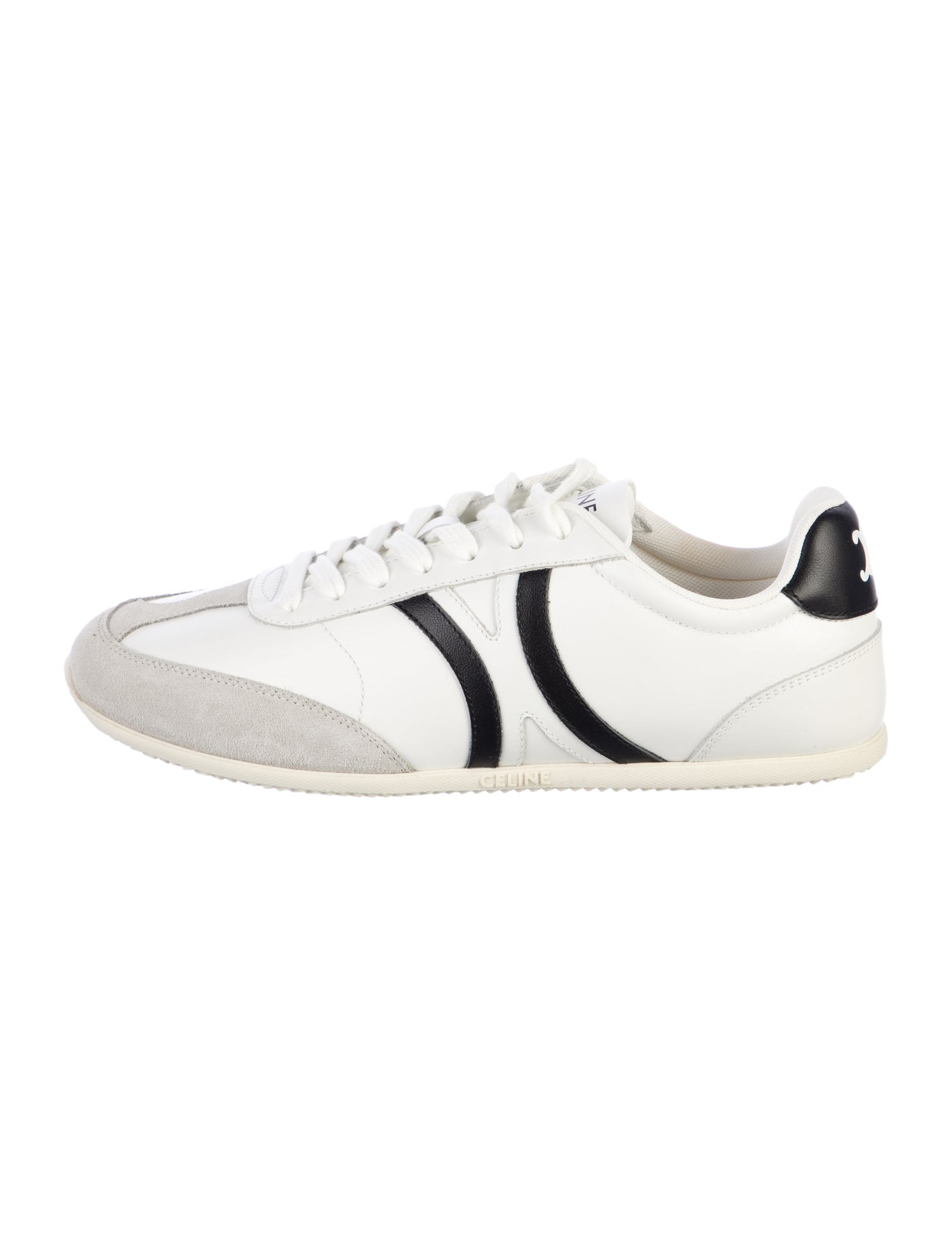 Celine Triomphe Leather Sneakers