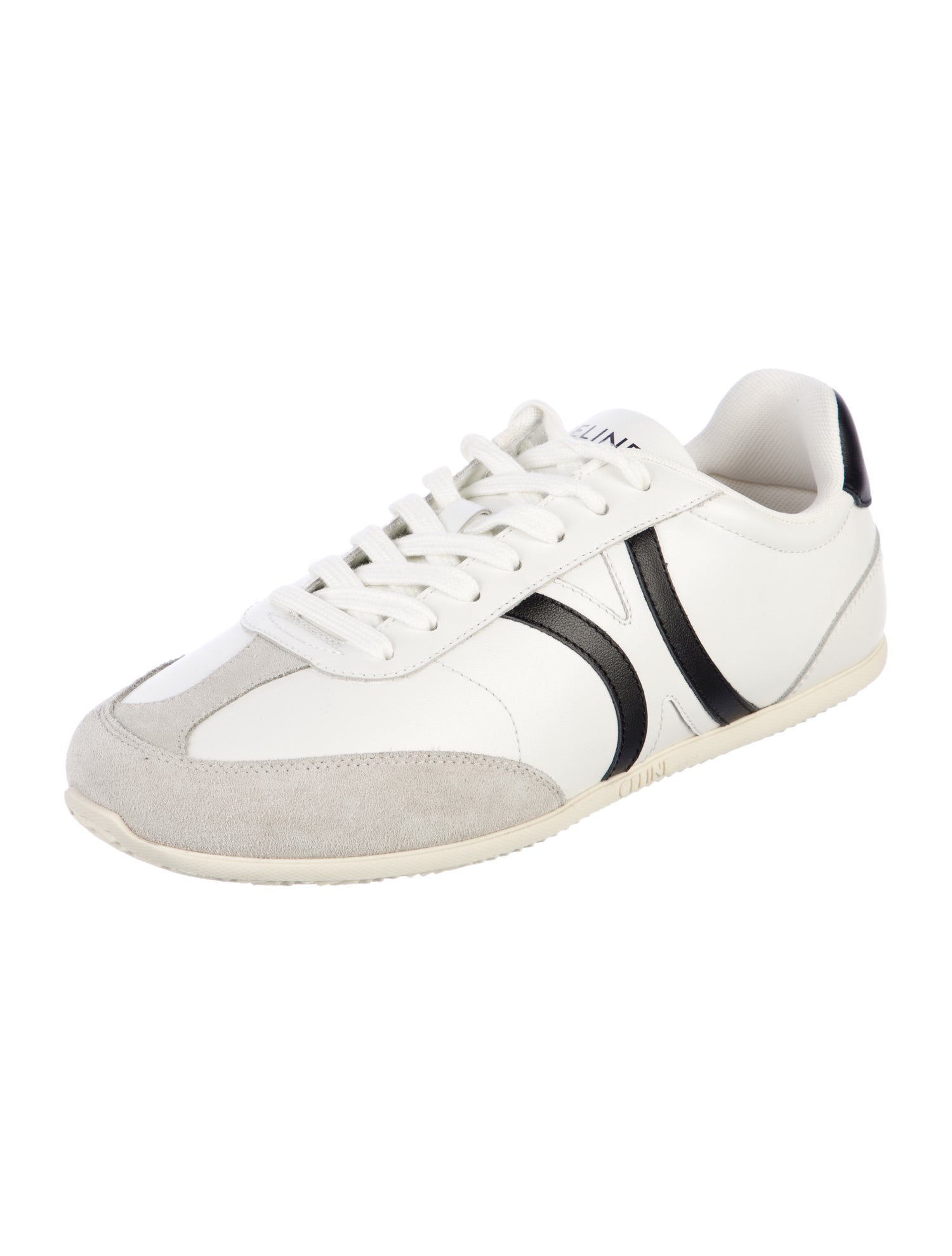 Celine Triomphe Leather Sneakers