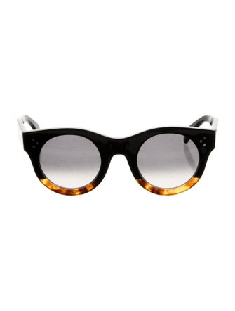 Celine Round Gradient Sunglasses