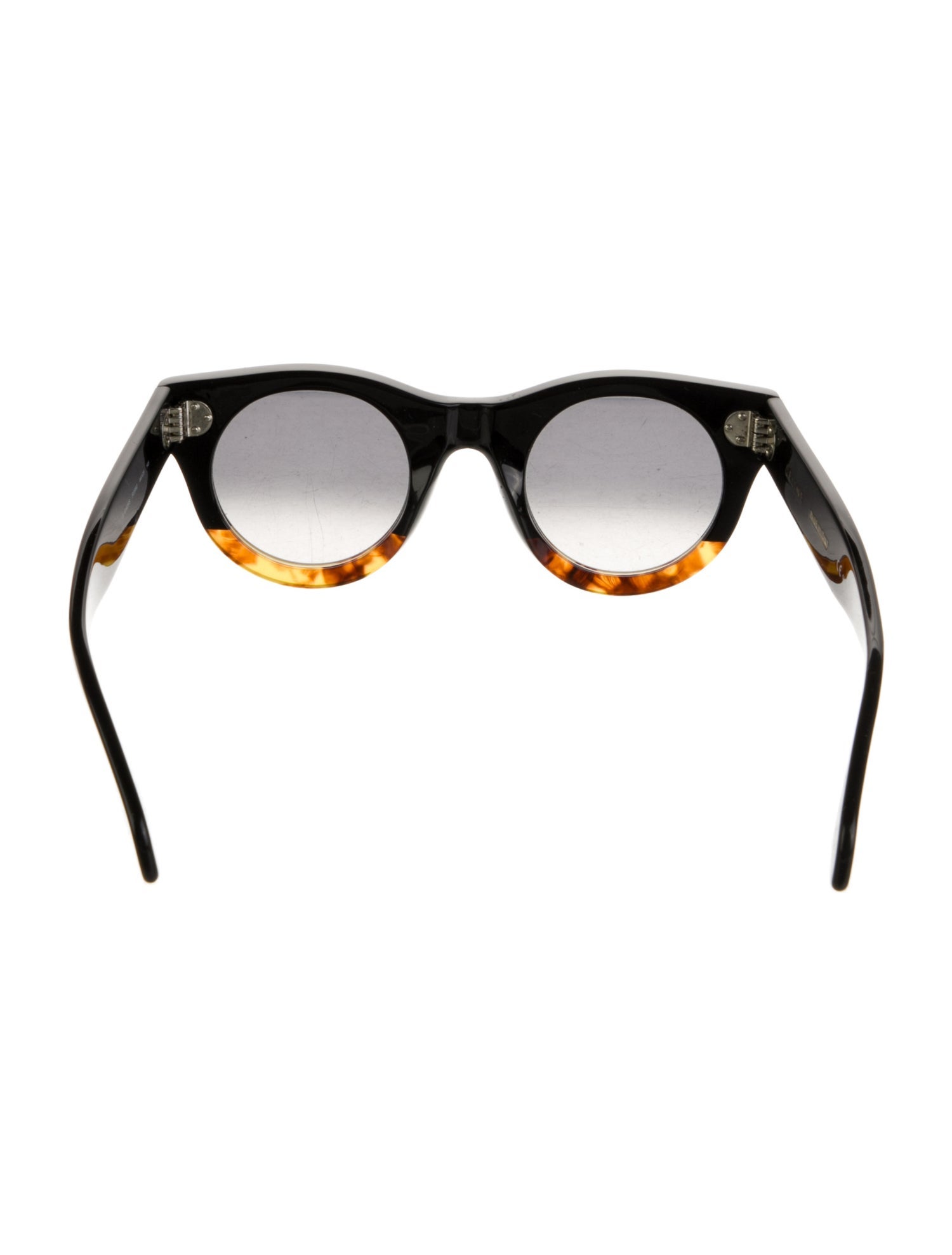 Celine Round Gradient Sunglasses