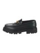 Celine Leather Fringe Trim Accent Loafers