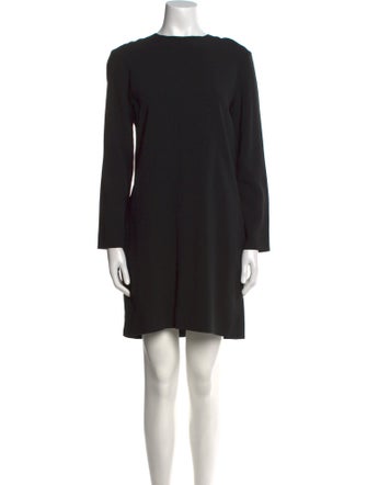 Celine Scoop Neck Mini Dress