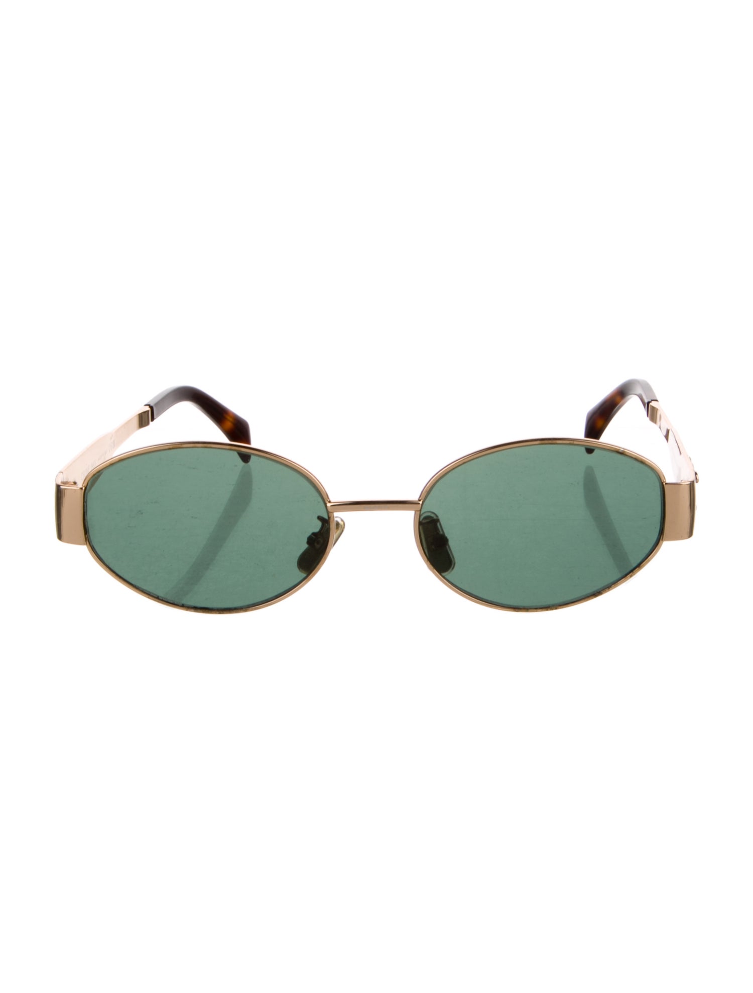 Celine Round Tinted Sunglasses