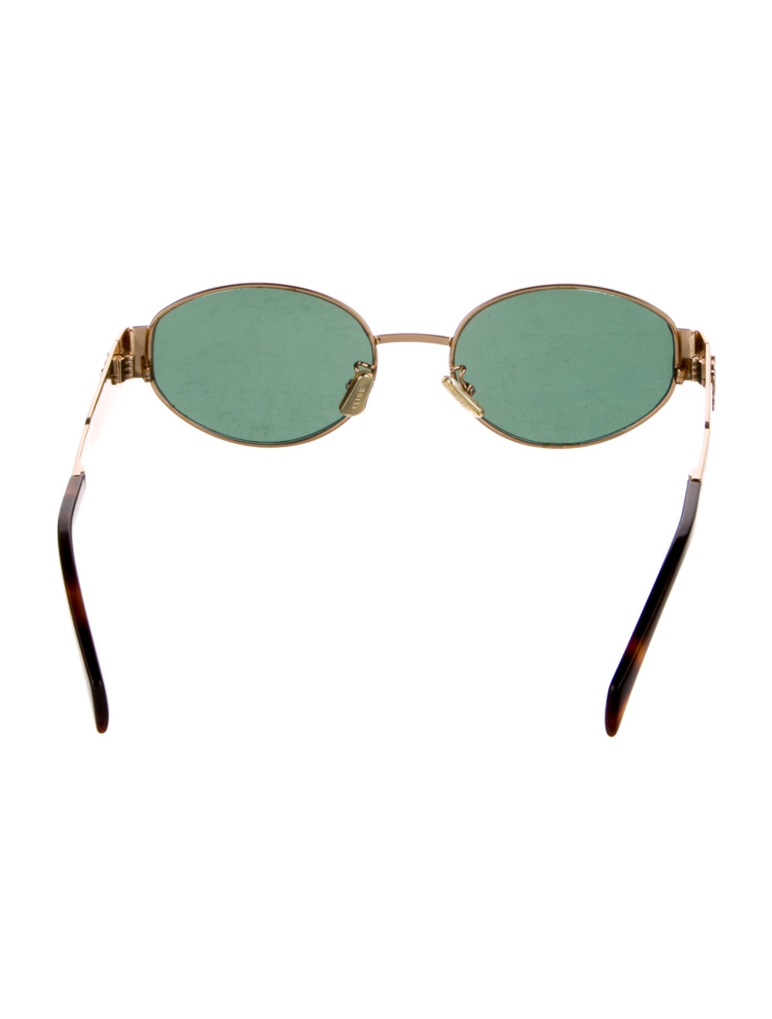 Celine Round Tinted Sunglasses
