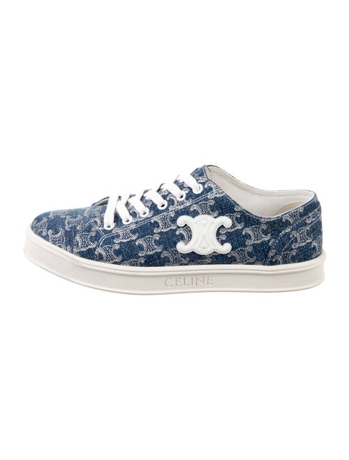 Celine Canvas Printed Sneakers