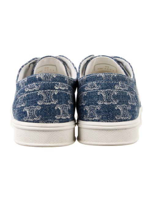 Celine Canvas Printed Sneakers