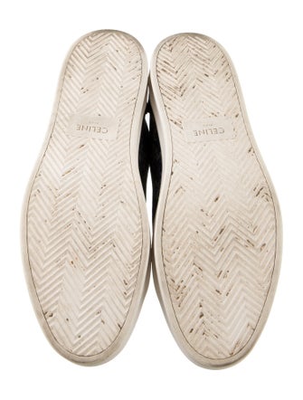 Celine Canvas Printed Sneakers