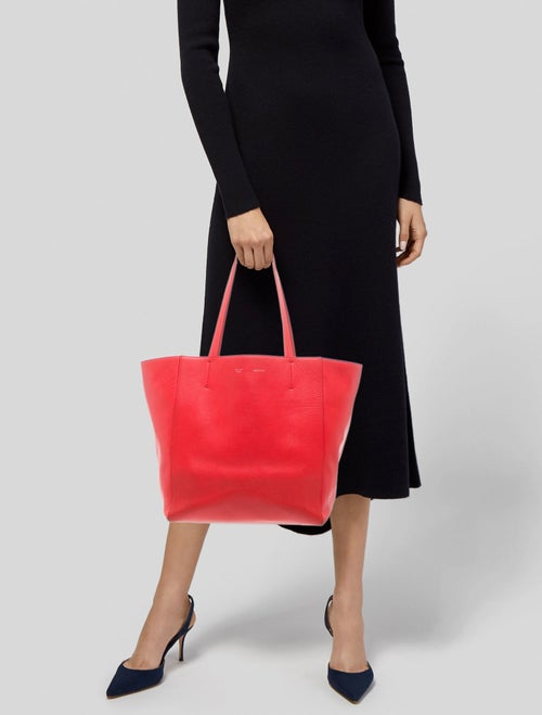 Celine Leather Cabas Phantom