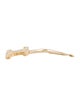 Celine Triomphe Gold Hair Clips 2023